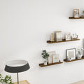 Picture Ledge Set of Four in Painted MDF 1200mm Wide
