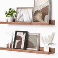 Picture Ledge Set of Four in Solid Oak 900mm Wide