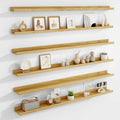 Picture Ledge Set of Six in Birch Plywood 900mm Wide