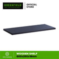 Shelf Board in Solid Walnut 600mm Wide by 250mm Deep