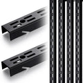 Track Shelving Hardware Bundle Four Upright and Sixteen Bracket Bundle