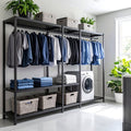 Utility and Boot Room Shelving System Utility and Laundry 1800mm Wide in Powder Coated Steel