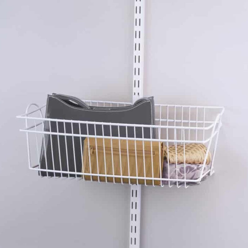 Wire Basket for Track Shelving 300mm